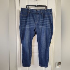 Judy Blue Where I'm From Slim Fit Pull On Skinny Jeans Medium Wash Size 22W